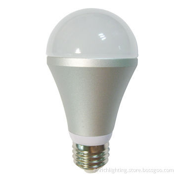 Solid Pure Aluminum E27 8W LED Globe Bulb, 560-600lm, AC 220-240V, SMD5630 Samsung